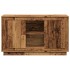 Aparador de madera de ingeniería envejecida 102x35x60