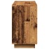 Aparador de madera de ingeniería envejecida 102x35x60
