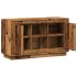 Aparador de madera de ingeniería envejecida 102x35x60