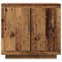 Aparador de madera contrachapada envejecida 80x40x75