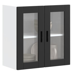 Armario de pared para cocina con puerta de cristal Porto