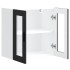 Armario de pared para cocina con puerta de cristal Porto