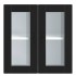 Armario de pared para cocina con puerta de cristal Porto