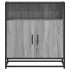 Aparador madera ingeniería gris sonoma 68x35x76