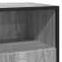 Aparador madera ingeniería gris sonoma 68x35x76