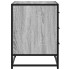 Cajonera de madera contrachapada gris sonoma 70x41x56