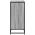 Estantería madera de ingeniería color gris sonoma 80,5x35x76