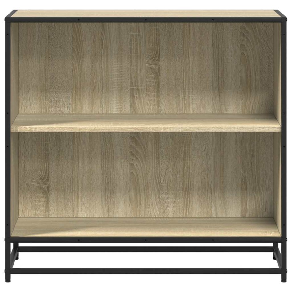 Estantería madera ingeniería color roble 80,5x35x76