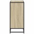 Estantería madera ingeniería color roble 80,5x35x76