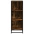 Estantería madera ingeniería color roble ahumado 40x35x107,5
