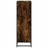 Estantería madera ingeniería color roble ahumado 40x35x107,5