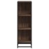 Estantería madera de ingeniería marrón roble 33,5x33x107,5