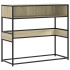 Mesa consola de madera de ingeniería roble Sonoma 90x35x80