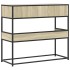 Mesa consola de madera de ingeniería roble Sonoma 90x35x80