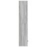 Estantería madera de ingeniería gris sonoma 31x24x127