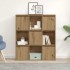 Estantería de madera de ingeniería roble artisan 89x24x101,5