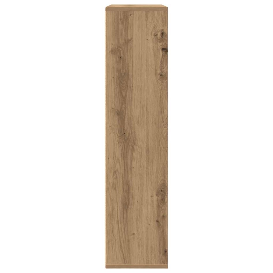 Estantería de madera de ingeniería roble artisan 89x24x101,5
