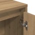 Estantería de madera de ingeniería roble artisan 89x24x101,5