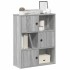Estantería madera de ingeniería gris sonoma 60x24x76,5