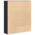 Estantería de madera de ingeniería roble negro 89x24x101,5