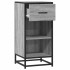 Aparador madera ingeniería y metal gris Sonoma 35,5x35x76
