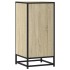 Aparador madera ingeniería y metal roble Sonoma 35,5x35x76