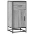 Aparador madera ingeniería y metal gris Sonoma 35,5x35x76