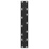 Patas de mesa de centro forma U 2uds acero negro 28x(42-43)