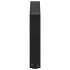 Patas de mesa de centro forma U 2uds acero negro 50x(30-31)