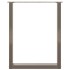 Patas mesa centro forma U 2uds acero natural 60x(72-73)cm