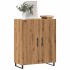 Aparador de madera de ingeniería roble artisan 69,5x34x90