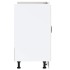 Mueble bajo para fregadero Kalmar blanco brillo 80x46x81,5