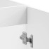 Mueble bajo para fregadero Kalmar blanco brillo 80x46x81,5