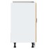 Mueble bajo para fregadero Kalmar roble artesanal 80x46x81,5
