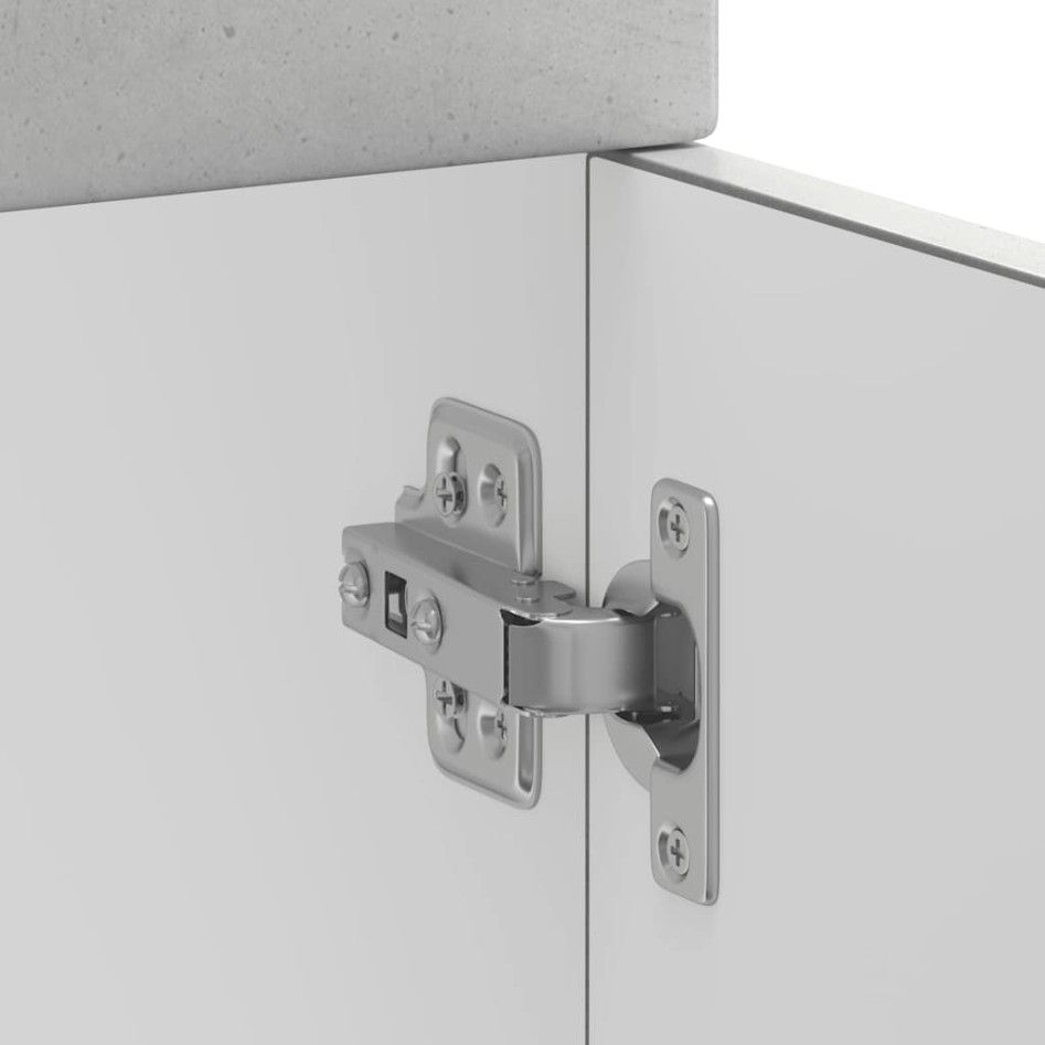 Mueble bajo de cocina Kalmar madera de ingeniería gris