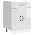Mueble bajo cocina Kalmar madera ingeniería blanca alto