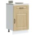 Mueble bajo de cocina Kalmar madera ingeniería roble