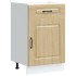 Mueble bajo de cocina Kalmar madera ingeniería roble