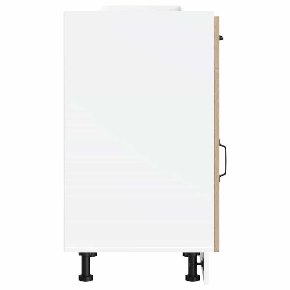 Mueble bajo de cocina Kalmar madera ingeniería roble