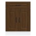 Mueble bajo de cocina Kalmar madera ingeniería de roble