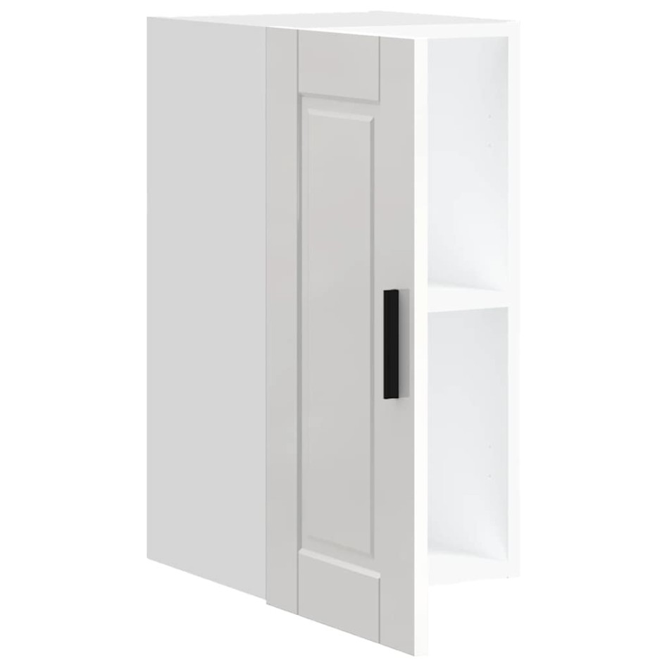 Armario pared cocina Porto madera ingeniería blanca alto