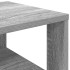 Mueble zapatero madera contrachapada gris sonoma 61x32x87,5