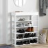 Mueble zapatero madera contrachapada blanco 80x30x98