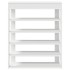 Mueble zapatero madera contrachapada blanco 80x30x98
