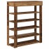 Mueble zapatero madera contrachapada madera vieja 80x30x98