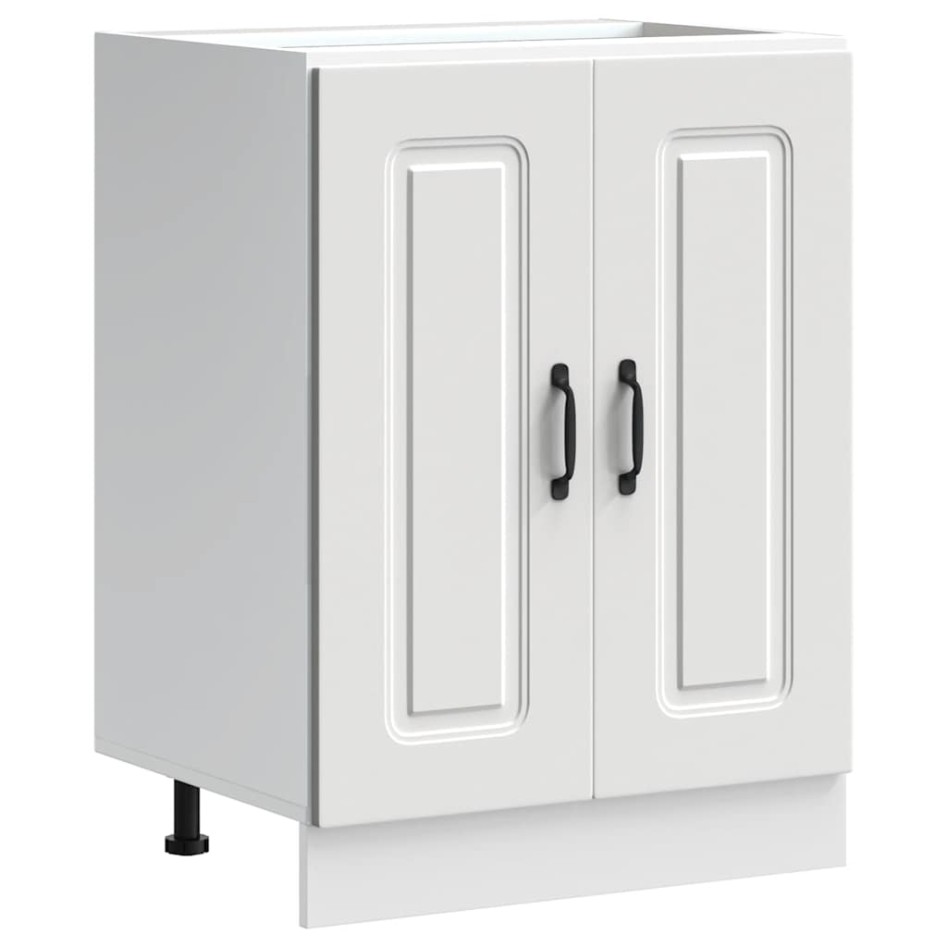 Mueble bajo para fregadero Kalmar blanco 60x46x81,5