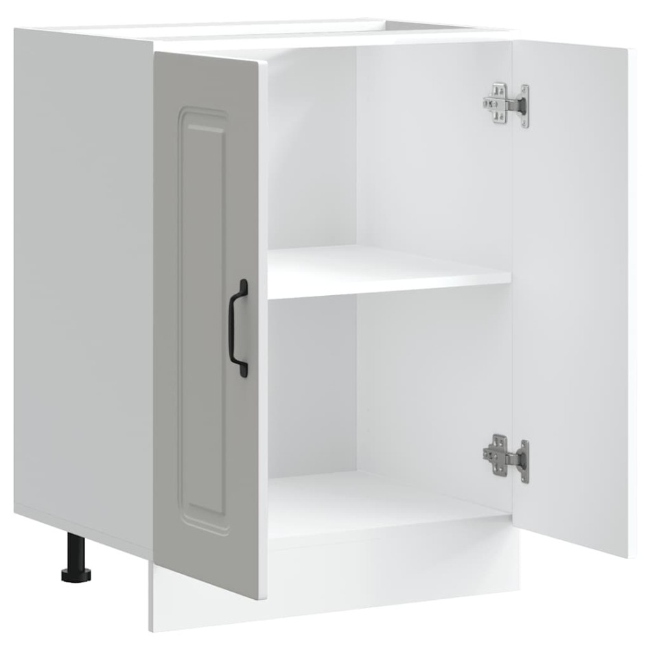 Mueble bajo para fregadero Kalmar blanco 60x46x81,5
