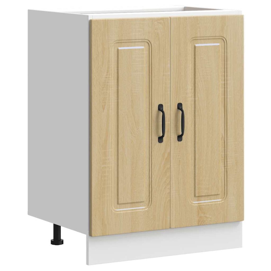Mueble bajo para fregadero Kalmar roble sonoma 60x46x81,5