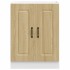 Mueble bajo para fregadero Kalmar roble sonoma 60x46x81,5