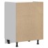 Mueble bajo para fregadero Kalmar roble sonoma 60x46x81,5